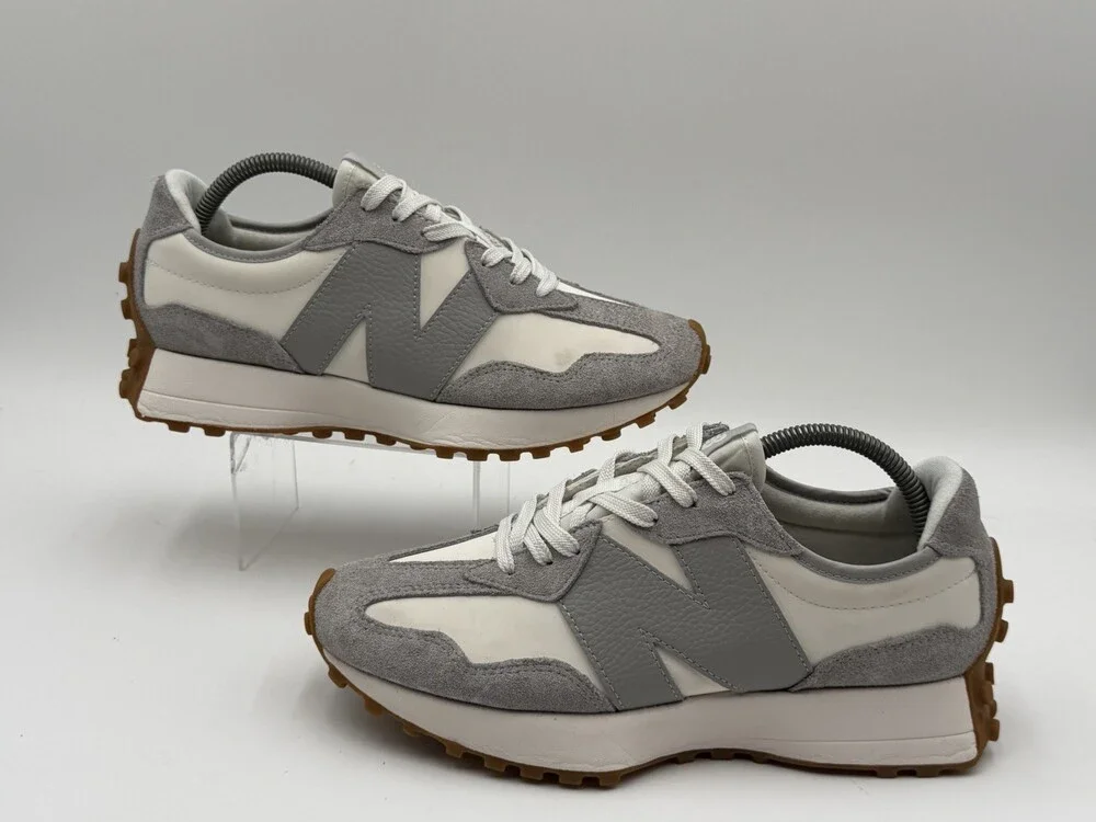 New Balance 327 Sneakers Size 8.5B Men's / 10B Women's Moonbeam/Shadow Grey